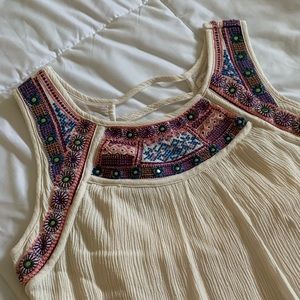Fun summer dress with cute accents!
